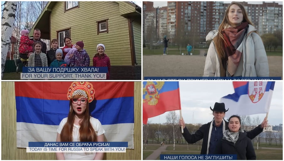 "PONOSNI SMO ŠTO STE NAM BRAĆA!" Pogledajte snimak - stotine građana Rusije i Donbasa se zahvalilo Srbiji (VIDEO)